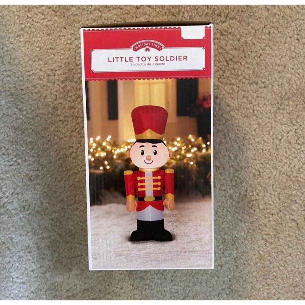 4ft Toy Soldier Holiday Airblown Inflatable